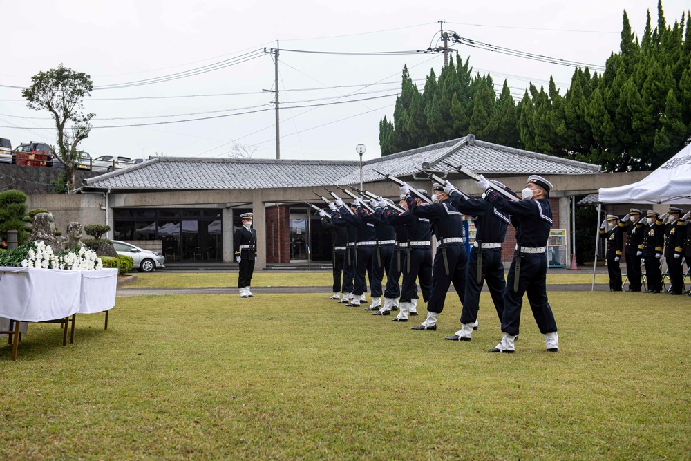 CFAS attends JMSDF Higashiyama Park Memorial