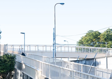Pedestrian bridge reopens at Yokota Air Base