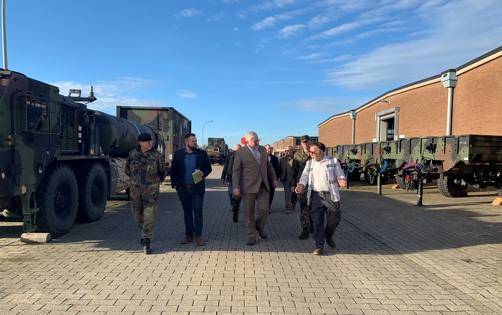 Dülmen’s power projection capability spotlighted for North Rhine-Westphalia’s top military leader