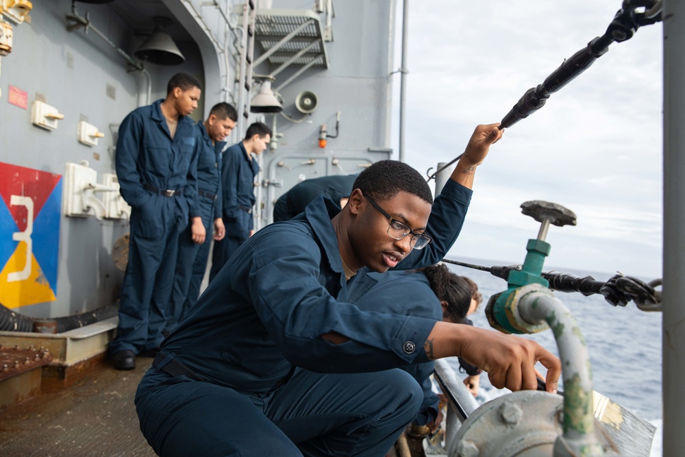 USS Normandy Deploys with the Gerald R. Ford Carrier Strike Group