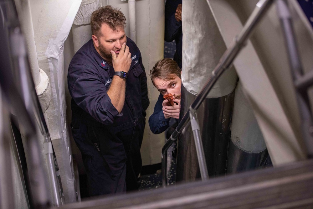 USS Normandy Deploys with the Gerald R. Ford Carrier Strike Group