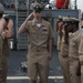 USS McFaul Holds CPO Pinning Ceremony