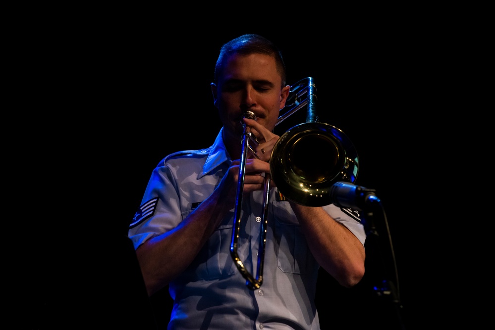 U.S. Air Forces Ambassadors Rock Band performs in Poland