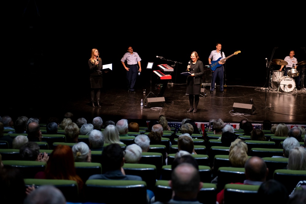 U.S. Air Forces Ambassadors Rock Band performs in Poland