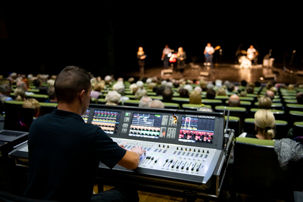 U.S. Air Forces Ambassadors Rock Band performs in Poland