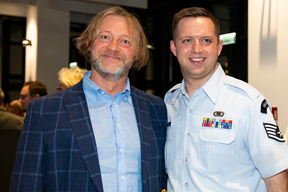 U.S. Air Forces Ambassadors Rock Band performs in Poland