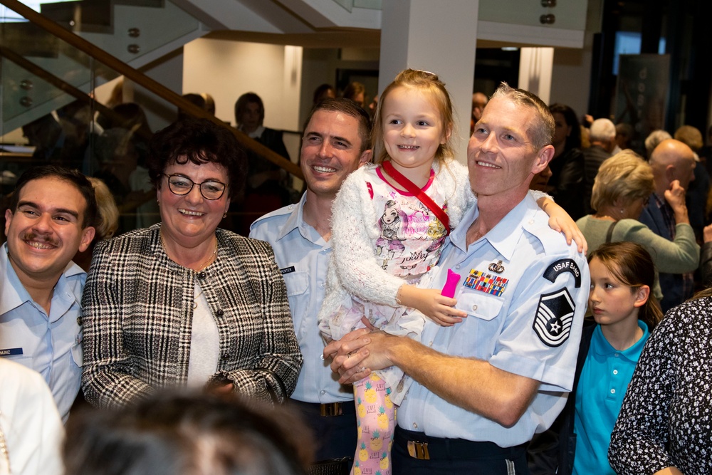 U.S. Air Forces Ambassadors Rock Band performs in Poland