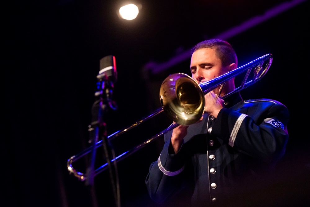 U.S. Air Forces Ambassadors Rock Band performs in Poland