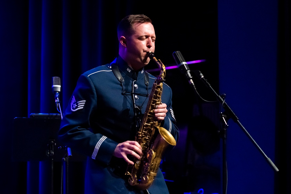 U.S. Air Forces Ambassadors Rock Band performs in Poland