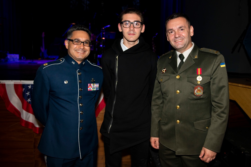 U.S. Air Forces Ambassadors Rock Band performs in Poland