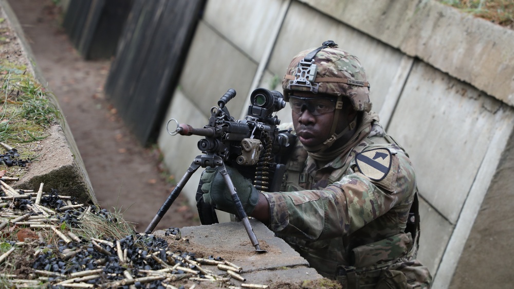 GREYWOLF Troopers Conduct Platoon Situational Training Exercise