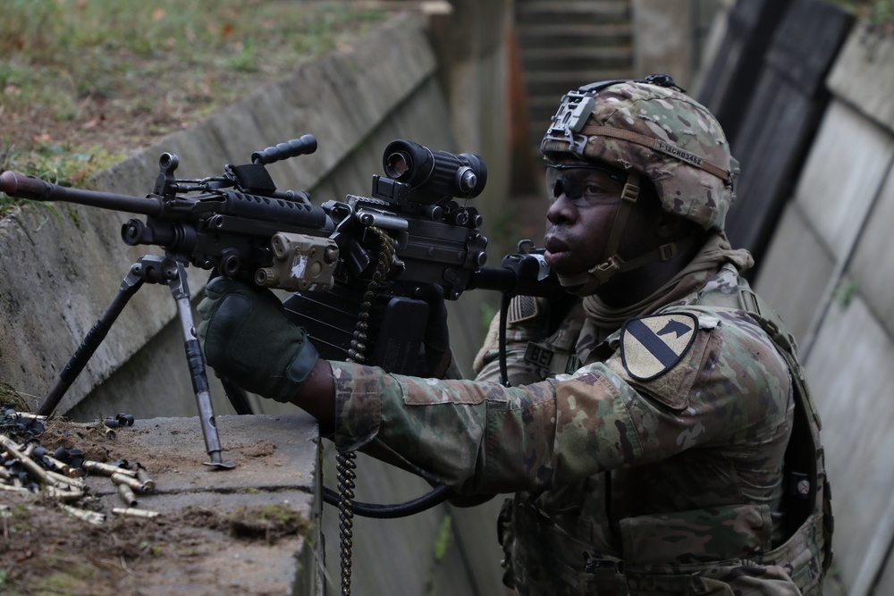 GREYWOLF Troopers Conduct Platoon Situational Training Exercise