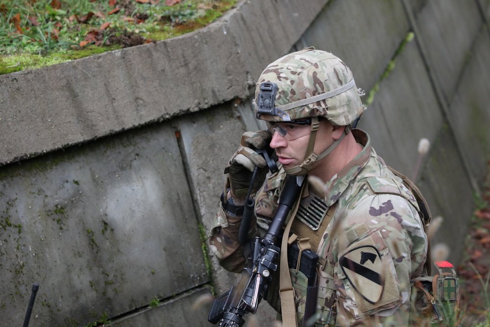 GREYWOLF Troopers Conduct Platoon Situational Training Exercise
