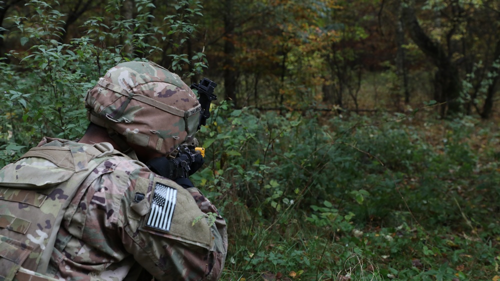 GREYWOLF Troopers Conduct Platoon Situational Training Exercise