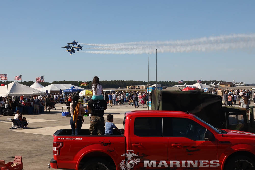 Marine Recruiting Station Jacksonville takes part at Blue Angels Air Show