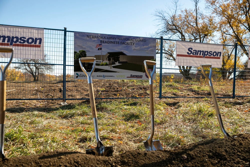 Bellevue Readiness Center Groundbreaking