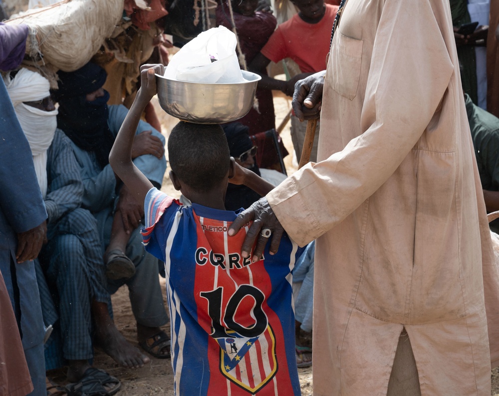 443rd Civil Affairs Battalion assess animal prices in Agadez, Niger