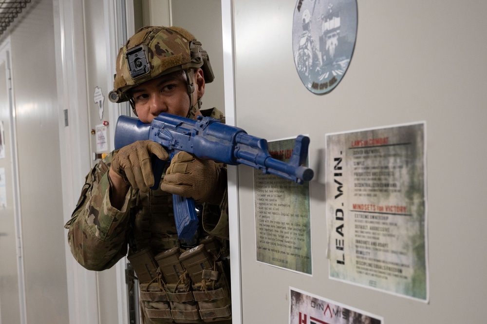 409 AEG performs base-wide active shooter response exercise