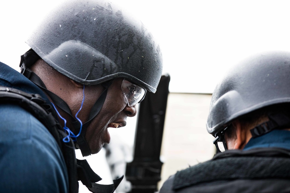 USS Ramage Conducts Crew Cert Gunshoot