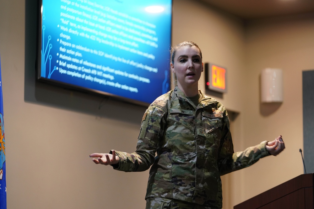 First Women's Initiative Team meeting held at Creech AFB