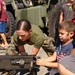 Marine Recruiting Station Jacksonville Takes Part at Blue Angels Air Show