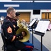 New Orleans Band Marches Into Allen High School