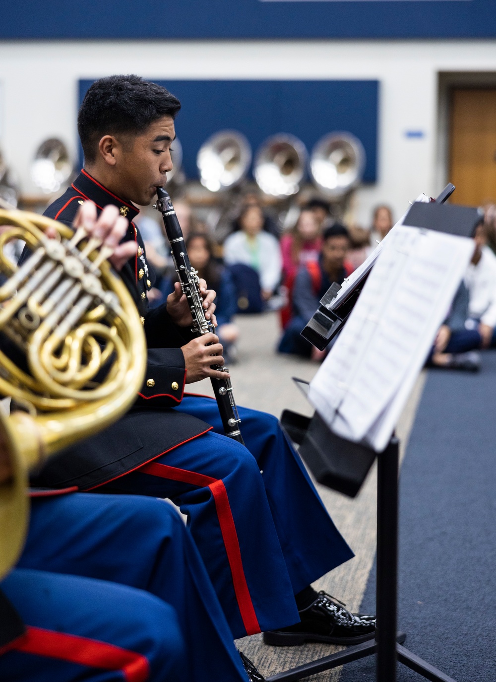 New Orleans Band Marches Into Allen High School