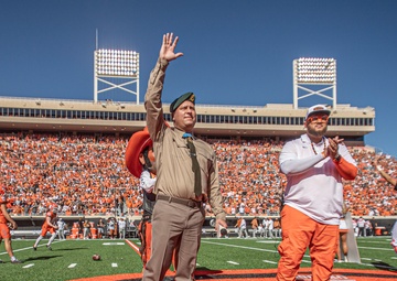 Medal of Honor Recipient returns home