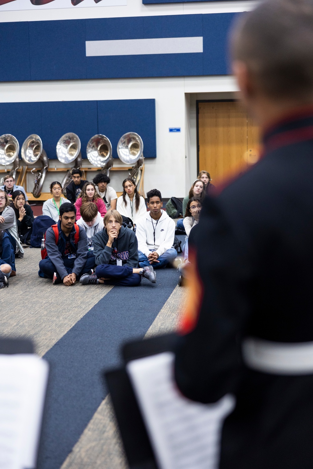 New Orleans Band Marches Into Allen High School