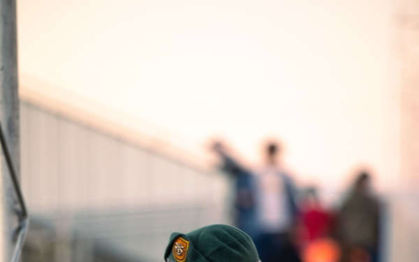 Medal of Honor Recipient returns home