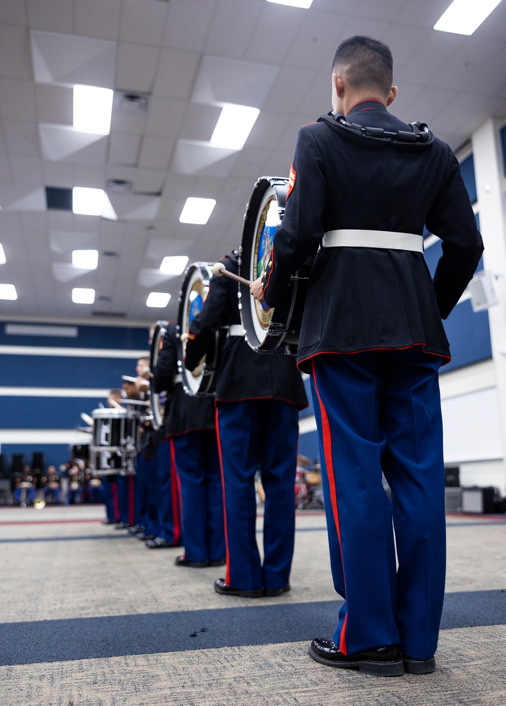 New Orleans Band Marches Into Allen High School