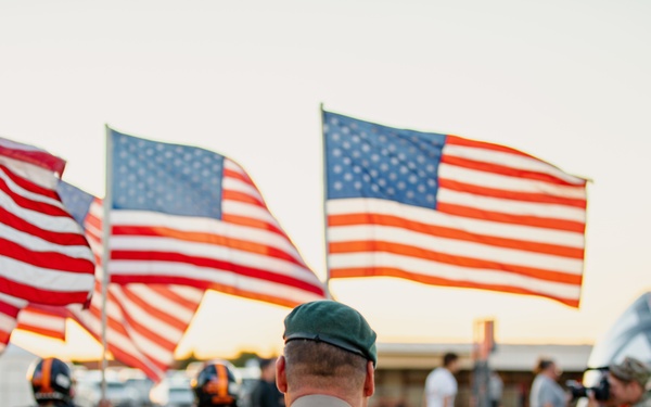 Medal of Honor Recipient returns home
