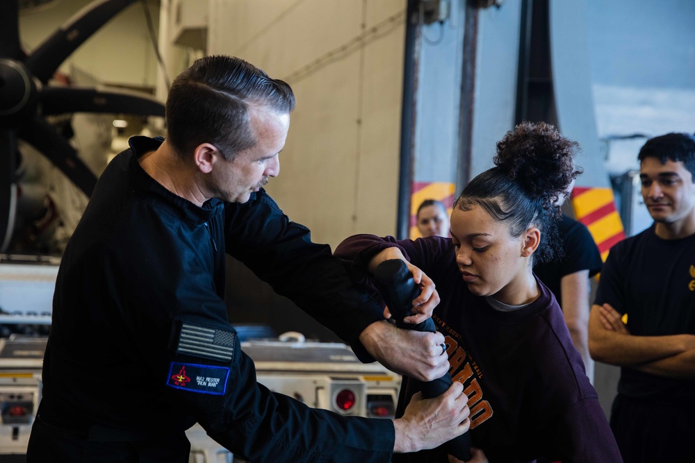 Daily Operations Onboard USS George H.W. Bush (CVN 77)