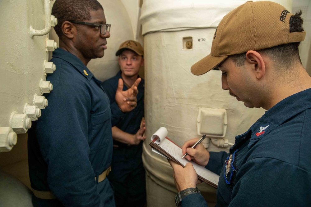 Daily Operations Onboard USS George H.W. Bush (CVN 77)