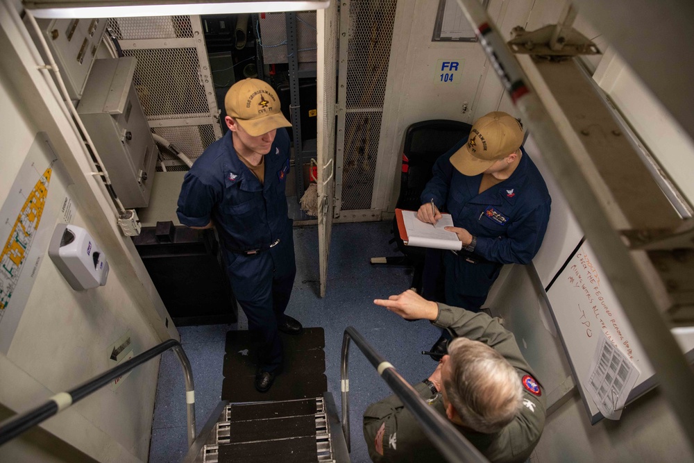 Daily Operations Onboard USS George H.W. Bush (CVN 77)