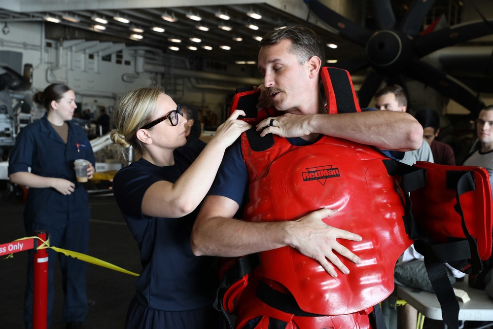 Daily Operations Onboard USS George H.W. Bush (CVN 77)