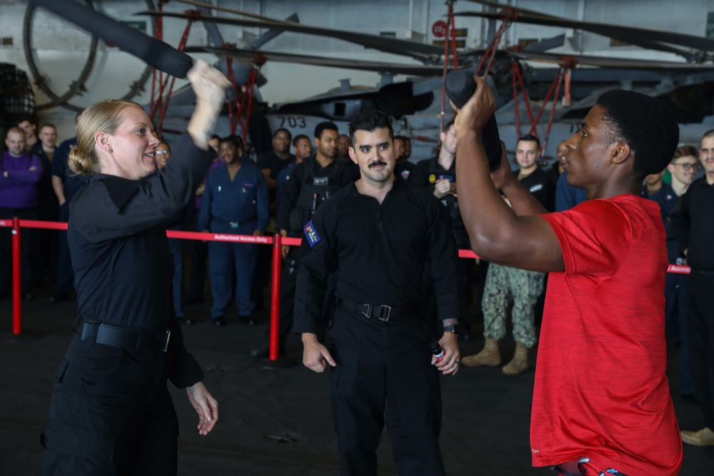 Daily Operations Onboard USS George H.W. Bush (CVN 77)