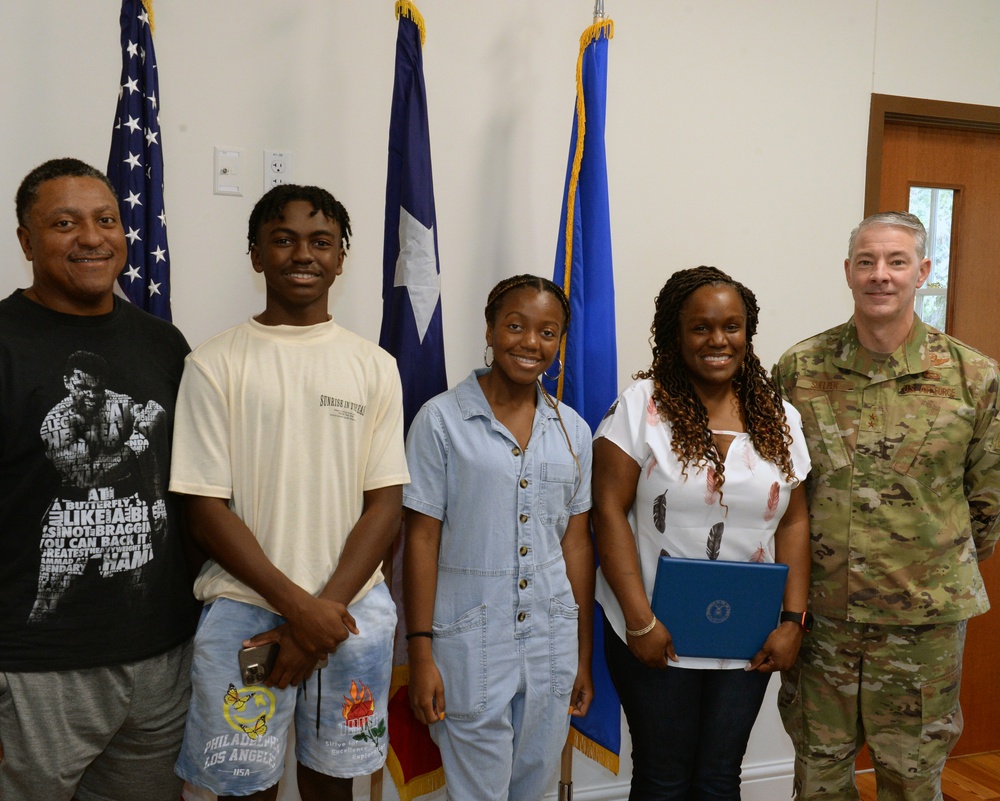 Camp Mabry  celebrated Women's Equality Day