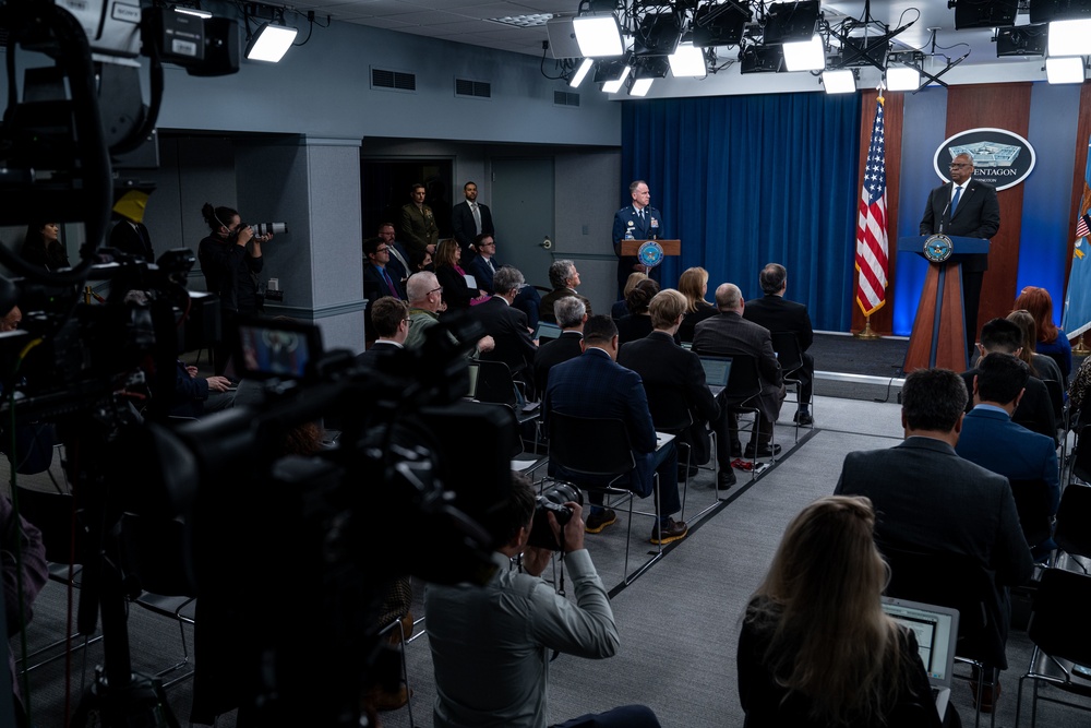 SECDEF Pentagon Press Briefing