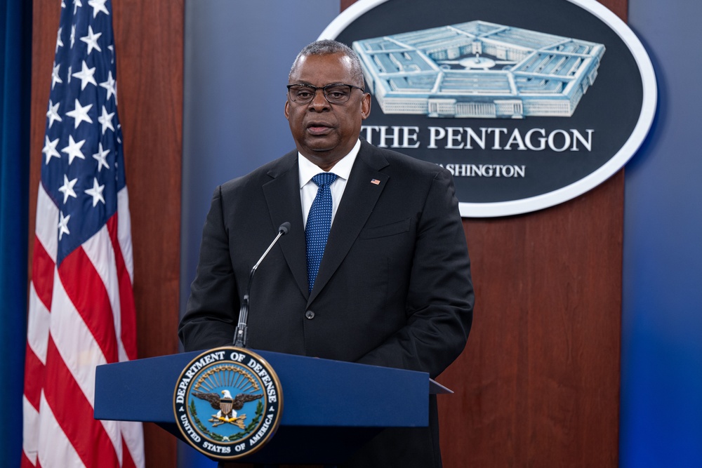 SECDEF Pentagon Press Briefing