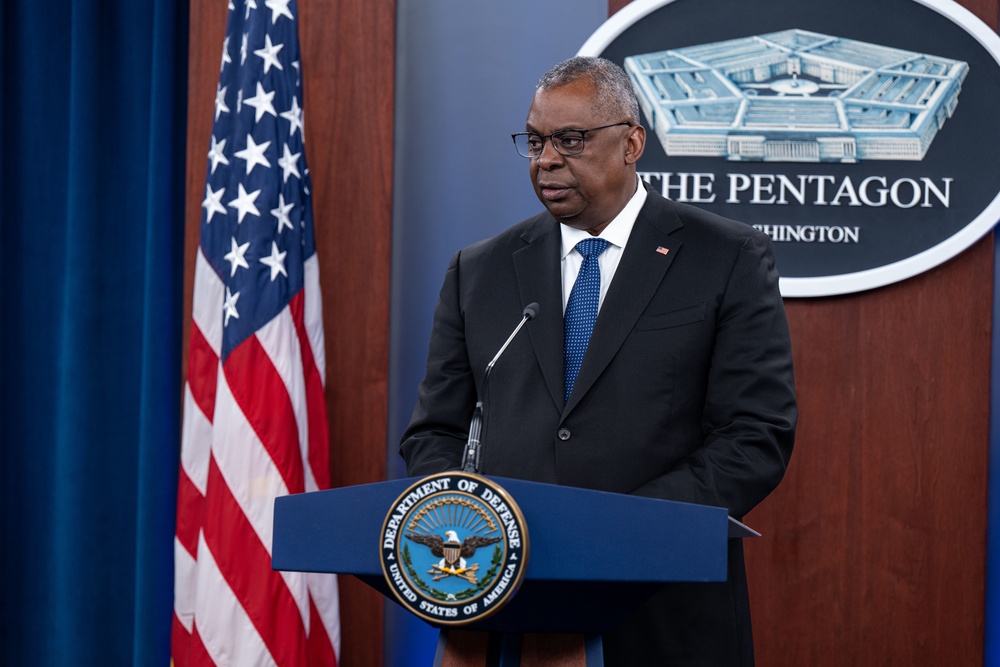 SECDEF Pentagon Press Briefing