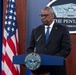 SECDEF Pentagon Press Briefing