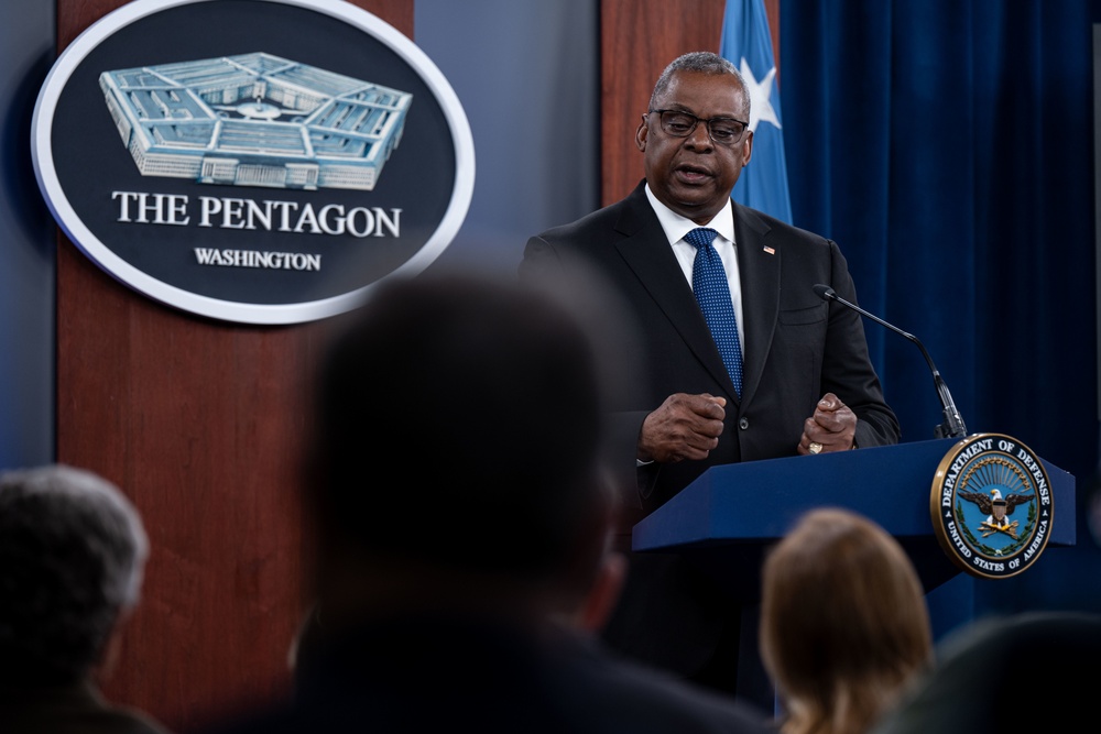 SECDEF Pentagon Press Briefing