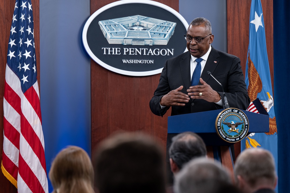 SECDEF Pentagon Press Briefing