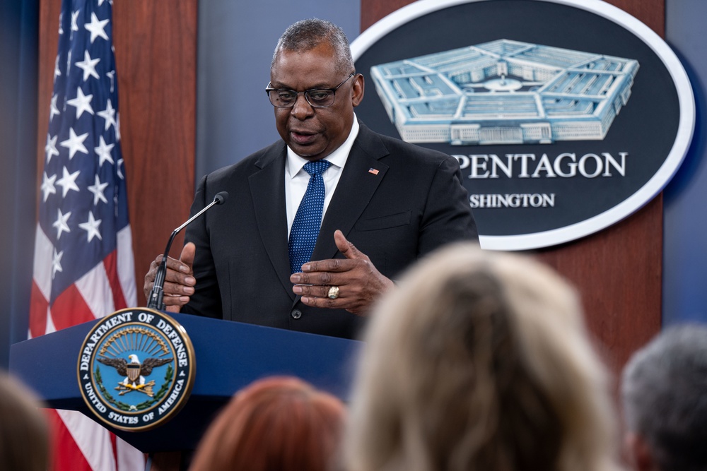 SECDEF Pentagon Press Briefing