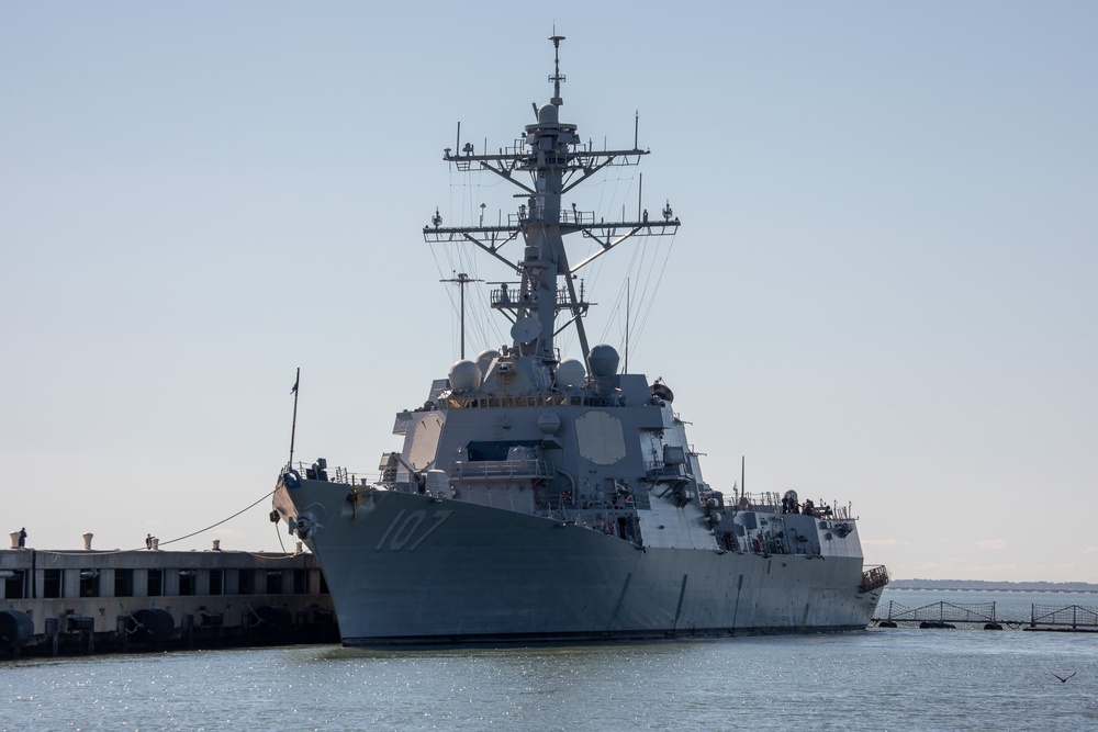 USS Gravely Completes Availability Ahead of Schedule