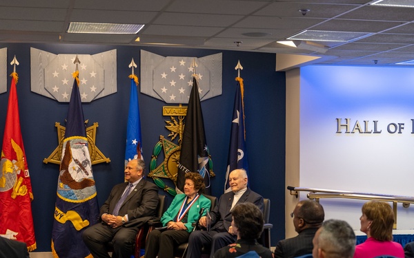SECNAV Presents the Fisher Award