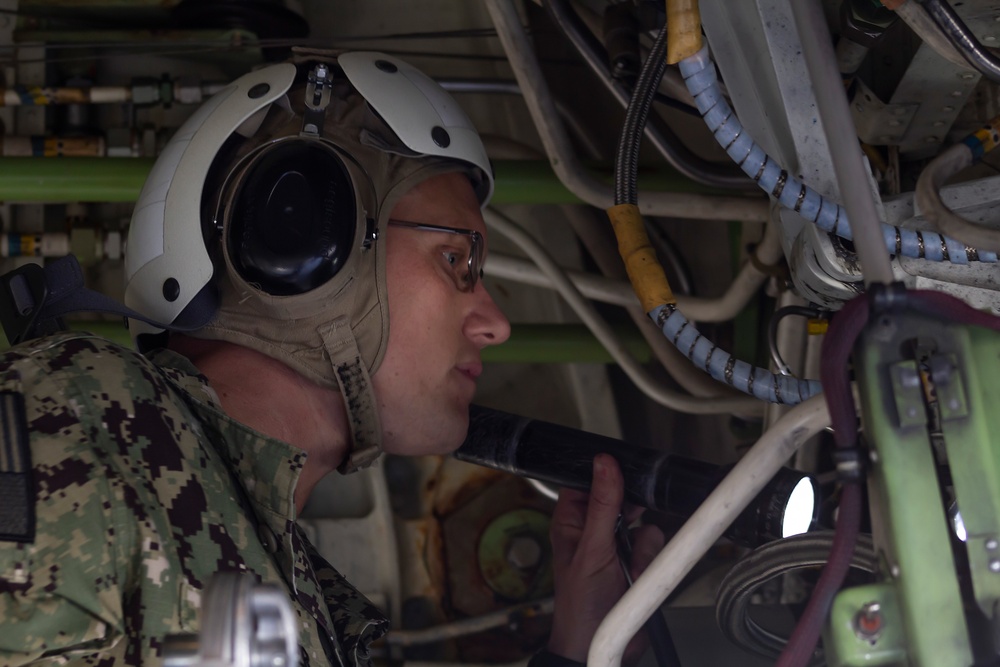 Sailor conducts quality assurance