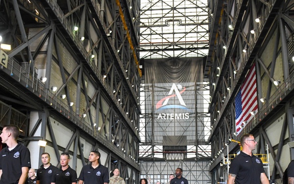 Air Force Thunderbirds visit Space Launch Delta 45