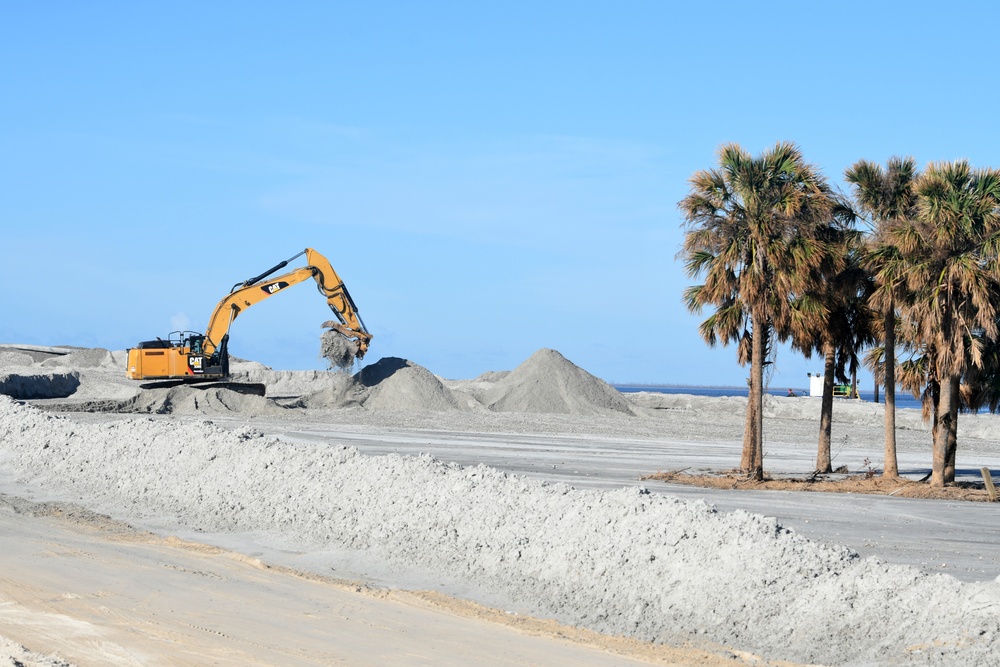 Crews Work to Make the Sanibel Causeway Sound